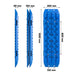 X-BULL Recovery tracks kit Boards 4WD strap mounting 4x4 Sand Snow Car qrange GEN3.0 6pcs blue - Outbackers