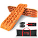 X-BULL 2PCS Recovery Tracks Snow Mud 4WD With Carry bag 4PC mounting bolts Orange - Outbackers