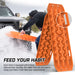 X-BULL 2PCS Recovery Tracks Snow Mud 4WD With Carry bag 4PC mounting bolts Orange - Outbackers