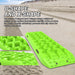 X-BULL Recovery Tracks Boards Sand Truck Mud Snow 4WD 4x4 Gen3.0 Green/ Tyre Tire Deflator - Outbackers