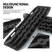 X-BULL KIT1 Recovery track Board Traction Sand trucks strap mounting 4x4 Sand Snow Car BALCK - Outbackers