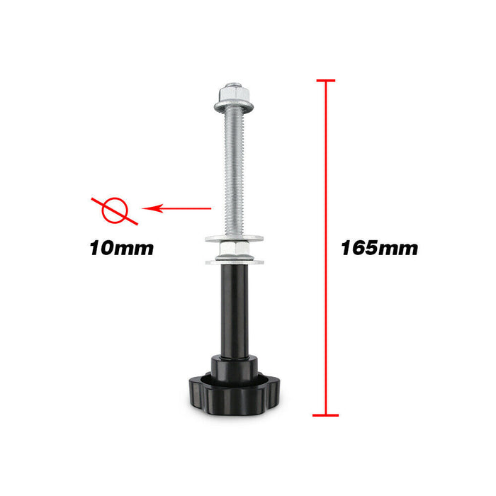 X-BULL 4WD Recovery tracks 10T 2 Pairs/ Sand tracks/ Mud tracks/  Mounting Bolts Pins Gen 2.0 -Orange - Outbackers