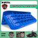 X-BULL KIT1 Recovery track Board Traction Sand trucks strap mounting 4x4 Sand Snow Car BLUE - Outbackers