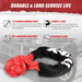 X-BULL Recovery Kit Kinetic Recovery Rope With Hitch Receiver 5T Recovery Receiver - Outbackers