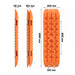 X-BULL Recovery tracks Boards 10T 2 Pairs Sand Mud Snow With Mounting Bolts pins Orange - Outbackers