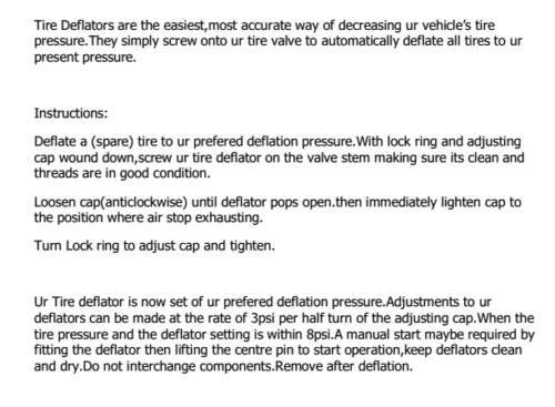 X-BULL Tyre Deflators Brass Air Deflator 0-60 PSI Tire Valve Core Tool Automatic - Outbackers