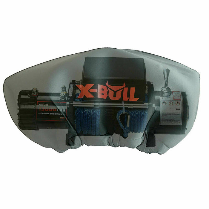 X-BULL Winch Cover Waterproof fits 8000-17000LBS Winch Dust Cover Soft 4X4 - Outbackers