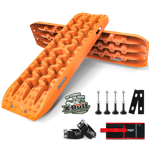 X-BULL Recovery tracks Sand tracks KIT Carry bag mounting pin Sand/Snow/Mud 10T 4WD-Orange Gen3.0 - Outbackers