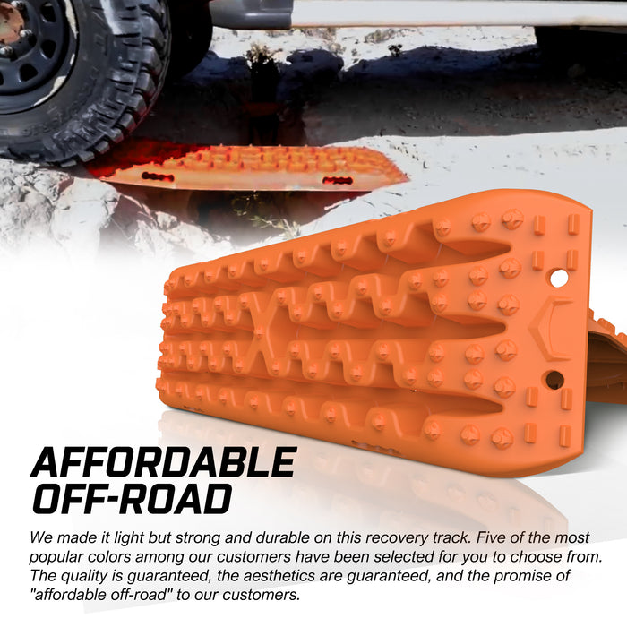 X-BULL Recovery tracks Sand tracks KIT Carry bag mounting pin Sand/Snow/Mud 10T 4WD-Orange Gen3.0 - Outbackers