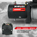 X-BULL Electric Winch 12000LBS/5454KGS Steel Cable 12V Wireless Remote Offroad - Outbackers