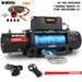 X-BULL 12V Electric Winch 12000LBS synthetic rope 4wd Jeep with Tire Deflator - Outbackers