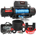 X-BULL 4WD Recovery Kit Kinetic Recovery Rope With 4WD Winch 12000LBS Electric Winch 12V 4X4 Offroad - Outbackers