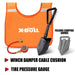 X-BULL 4WD Recovery Kit Winch Recovery kit Snatch Strap Recovery Tracks Gen3.0 Black - Outbackers