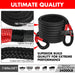 X-BULL 4WD Recovery Kit 15PCS Winch Recovery track Kinetic Rope Snatch Strap 4X4 - Outbackers