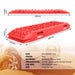 X-BULL Recovery tracks 10T Sand Mud Snow 2 pairs Offroad 4WD 4x4 2pc 91cm Gen 2.0 - red - Outbackers