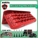 X-BULL Recovery tracks Sand Trucks Offroad With 4PCS Mounting Pins 4WD Gen 2.0- red - Outbackers