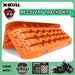 X-BULL Recovery tracks Sand tracks 2pcs Sand / Snow / Mud 10T 4WD Gen 2.0 - Orange - Outbackers