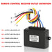 X-BULL Winch Solenoid Relay Wiring Controller 500A 12V and 150ft Wireless Remote 4T Block Pulley - Outbackers