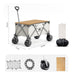 Folding Cart Large Off-White - Outbackers