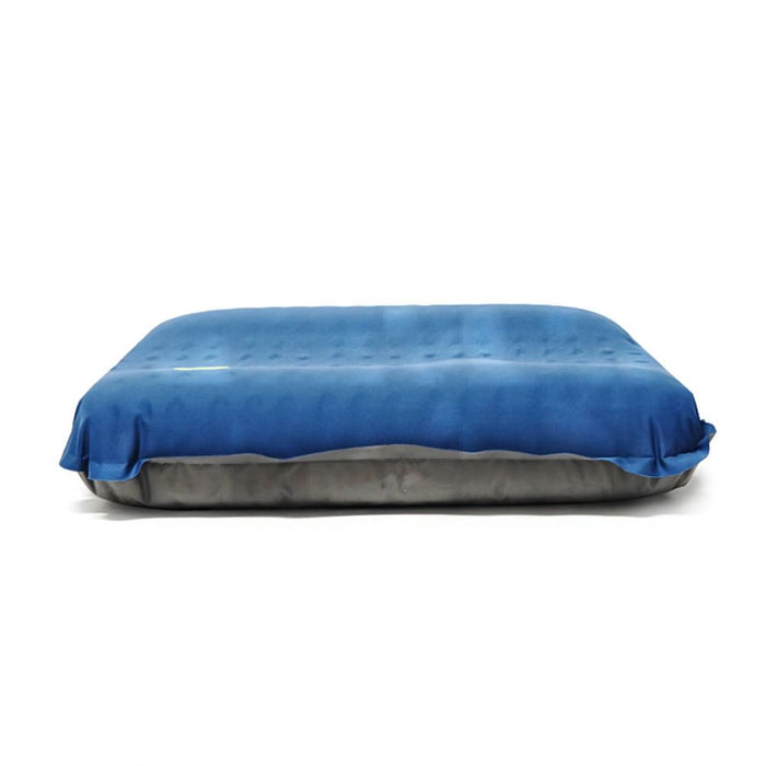 Self Inflating Camping Pillow with Ergonomic 4D Support - Blue - Outbackers