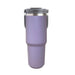 600ML Purple Stainless Steel Travel Mug with Leak-proof 2-in-1 Straw and Sip Lid, Vacuum Insulated Coffee Mug for Car, Office, Perfect Gifts, Keeps Liquids Hot or Cold - Outbackers