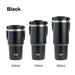 750ML Black Stainless Steel Travel Mug with Leak-proof 2-in-1 Straw and Sip Lid, Vacuum Insulated Coffee Mug for Car, Office, Perfect Gifts, Keeps Liquids Hot or Cold - Outbackers