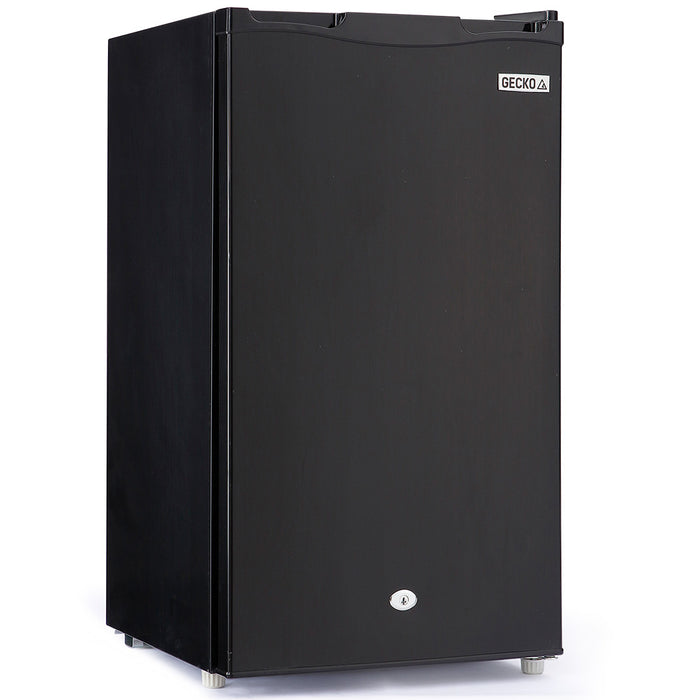 GECKO 95L Portable Upright Fridge Freezer Camping Caravans Bar Fridges 12V/24V/240V Refrigerator - Outbackers