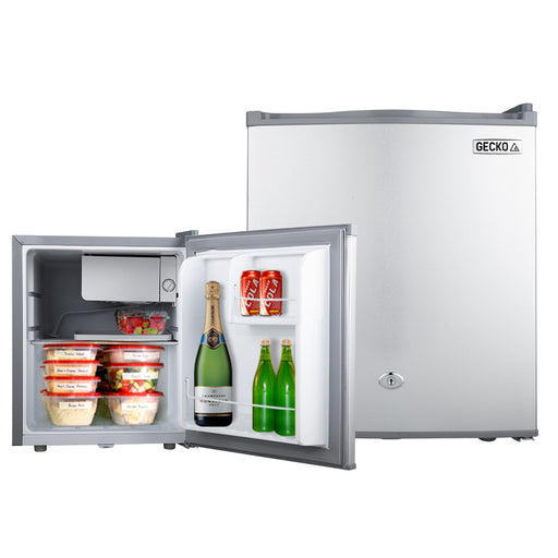 GECKO 57L Portable Bar Fridge Refrigerator 12V/24V/240V Camping Camper Caravan - Outbackers