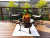 Vesuvius Firepit BBQ with Lid - Outbackers