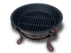 Vesuvius Firepit BBQ with Lid - Outbackers