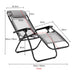 Wallaroo Zero Gravity Reclining Deck Chair - Grey - Outbackers