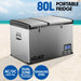 Kolner 80l Portable Fridge Cooler Freezer Camping Car Travel Refrigerator - Outbackers