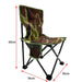 Aluminum Alloy Folding Camping Camp Chair Outdoor Hiking Patio Backpacking Large - Outbackers