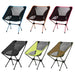 Ultralight Aluminum Alloy Folding Camping Camp Chair Outdoor Hiking Patio Backpacking Black - Outbackers