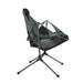 Camping Chair Foldable Swing Luxury Recliner Relaxation Swinging Comfort Lean Back Outdoor Folding Chair Outdoor Freestyle Portable Folding Rocking Chair Black - Outbackers