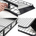 Dynamic Power Black Steel Roof Rack Luggage Carrier Basket 4WD 121cm - Outbackers