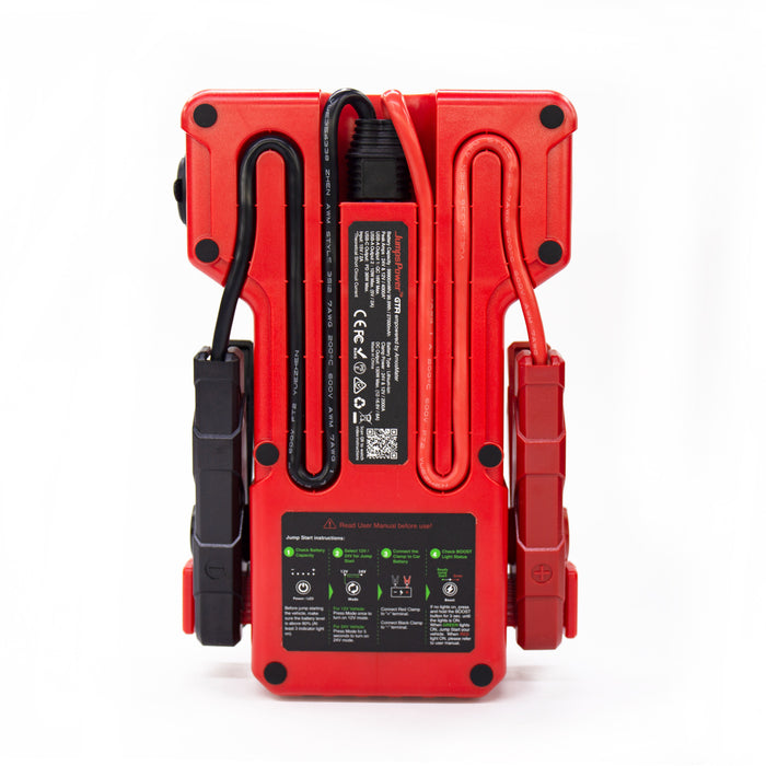 JumpsPower GTR 4000A Jump Starter 12V Powerbank 99900mWh 24V Pro Car Battery Charger LED - Outbackers