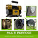 Dynamic Power Gold Portable Car Tyre Air Compressor Deflator Inflator 300L/MIN 12V - Outbackers