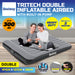 Bestway Double Inflatable Air Bed Tritech Built-In Pump Heavy Duty - Outbackers