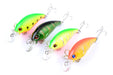 4x 7.5cm Popper Crank Bait Fishing Lure Lures Surface Tackle Saltwater - Outbackers