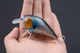 6x 8cm Popper Crank Bait Fishing Lure Lures Surface Tackle Saltwater - Outbackers