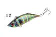 4x 8cm Vib Bait Fishing Lure Lures Hook Tackle Saltwater - Outbackers