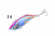 4x 8cm Vib Bait Fishing Lure Lures Hook Tackle Saltwater - Outbackers