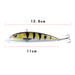 12x Popper Poppers 14cm Fishing Lure Lures Surface Tackle Fresh Saltwater - Outbackers