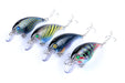 4x 7.5cm Popper Crank Bait Fishing Lure Lures Surface Tackle Saltwater - Outbackers