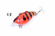 6x 6.5cm Vib Bait Fishing Lure Lures Hook Tackle Saltwater - Outbackers