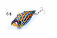 6x 6.5cm Vib Bait Fishing Lure Lures Hook Tackle Saltwater - Outbackers