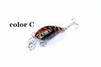 6x 4.5cm Popper Crank Bait Fishing Lure Lures Surface Tackle Saltwater - Outbackers