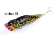 4X 9.5cm Popper Poppers Fishing Lure Lures Surface Tackle Saltwater - Outbackers