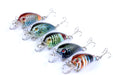 5x 4.5cm Popper Crank Bait Fishing Lure Lures Surface Tackle Saltwater - Outbackers